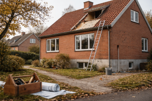 Energirenovering af 1950’er murermestervilla i 1½ plan: Typiske forbedringer og rækkefølge