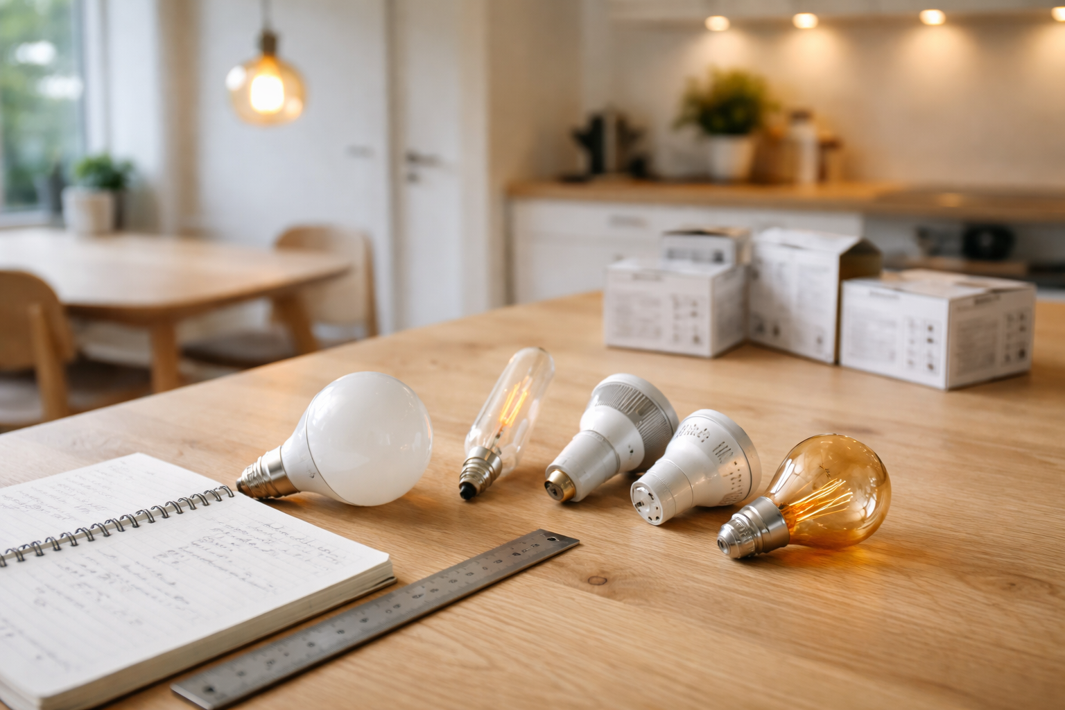 LED-pærer: sådan vælger du fatning, lumen, kelvin og dæmpning
