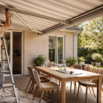 Markise til terrasse: sådan vælger, måler og monterer du den rigtigt